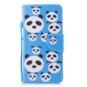For Xiaomi Redmi 5 Patterned Leather Wallet Stand 