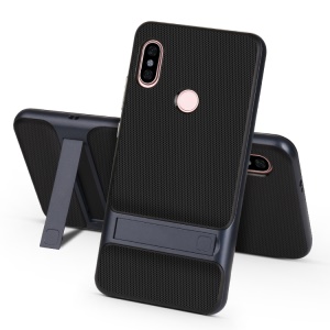 ELEGANCE Netting Pattern TPU + PC Bracket Mobile C