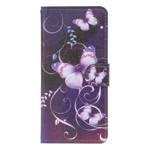 Pattern Printing Leather Wallet Case for Xiaomi Re
