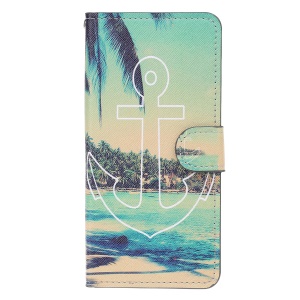 Pattern Printing Leather Wallet Case for Xiaomi Re
