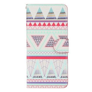 Pattern Printing Leather Wallet Case for Xiaomi Re