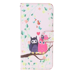 Pattern Printing Leather Wallet Case for Xiaomi Re
