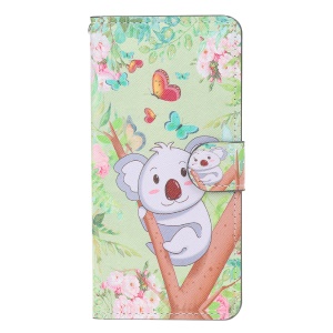 Pattern Printing Leather Wallet Case for Xiaomi Re