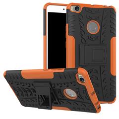 For Xiaomi Mi Max 2 Tyre Pattern Kickstand PC + TP