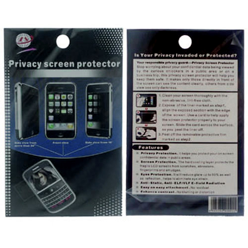 BlackBerry Curve 8520 Screen Protector (Privacy Secret)