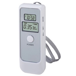 Dual Display Alcohol Breath Tester