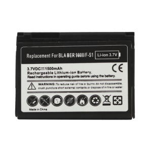 BlackBerry Torch 9800 9810 Battery Replacement 1000mAh F-S1 (Built-in Decoding Chip)
