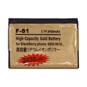 F-S1 Battery Replacement for BlackBerry Torch 9800 9810 2430mAh (high capacity)