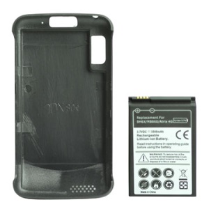 BH6X Li-ion Extended Battery with Special Battery Door Cover for Motorola ATRIX 4G (3500mAh)