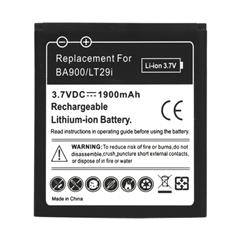 BA900 Battery Replacement for Sony Xperia GX LT29i Hayabusa 1900mAh