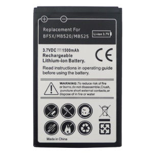 1500mAh BF5X Battery for Motorola Bravo MB520/ Defy MB525 / Droid 3 XT862
