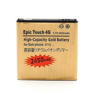 2450mAh EB625152VA Battery for Sprint Samsung Galaxy S2 S II Epic 4G Touch D710 (high capacity)