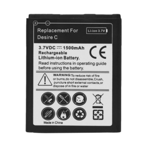 BL01100 Battery Replacement for HTC Desire C A320e 1500mAh