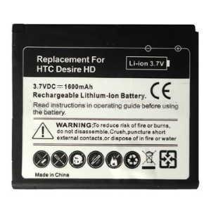 Mobile Phone Battery for HTC Desire HD / Inspire 4G / 7 Surround 1600mAh