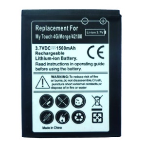 1500mAh Mobile Phone Battery for T-Mobile myTouch 4G / HTC Merge