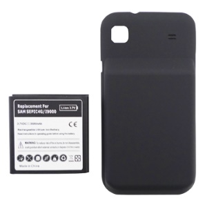 Samsung Galaxy S i9000 Thick Extended Battery and Modified Battery Cover 3500mAh