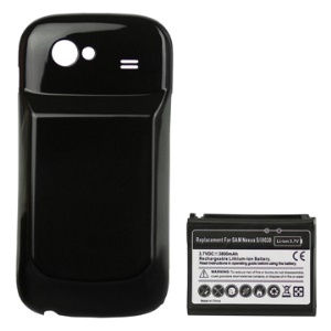 3800mAh Extended Battery Replacement with Battery Cover for Samsung Google Nexus S i9020