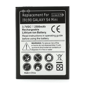 Battery Replacement for Samsung Galaxy S4 S IV mini i9190 i9192 i9195 2500mAh