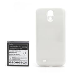 Extended Battery with Battery Door Cover for Samsung Galaxy S IV 4 i9500 5800mAh - White