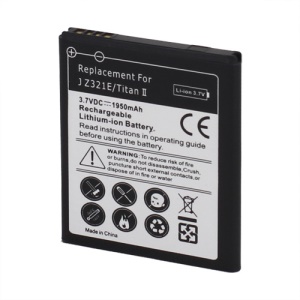1950mAh Battery Replacement for HTC J Z321e
