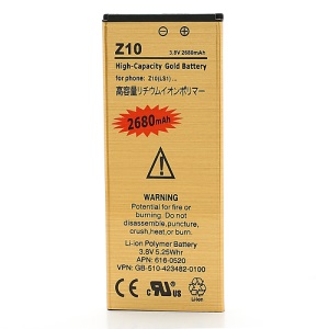 BlackBerry Z10 BB10 Battery Replacement LS1 L-S1 2680mAh (High Capacity)