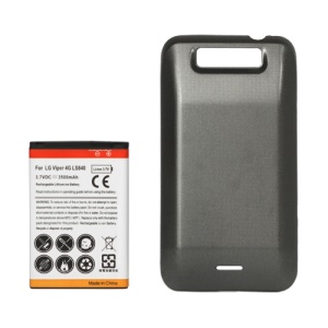 Extended Battery with Battery Cover Door for LG Viper 4G LTE LS840 Sprint 3500mAh