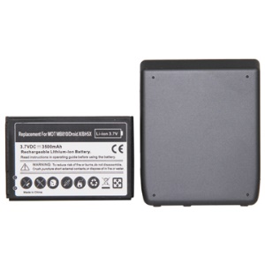 3500mAh BH5X Extended Battery with Matching Battery Cover for Motorola DROID X MB810