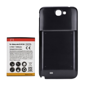 Samsung Galaxy Note ii N7100 Extended Battery with Battery Door Cover 6500mAh - Grey