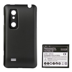 LG Optimus 3D P920 Extended Battery with Special Battery Door Cover 3500mAh