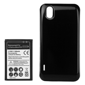LG Optimus Black P970 Extended Battery with Battery Door Cover 3500mAh
