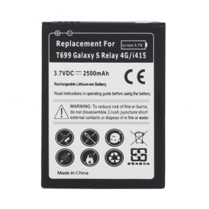 3.7V 2500mAh Battery Replacement for Samsung Gravity Touch T699