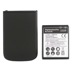 3500mAh Extended Battery Replacement with Modified Battery Cover for HTC T-Mobile myTouch 4G