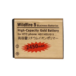 Battery Replacement for HTC Wildfire S A510E G13 2450mAh, high capacity