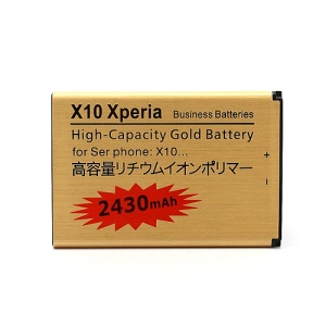 2430mAh BST-41 Battery Replacement for Sony Ericsson Xperia X10 X1 X2 X3 A8i (high capacity)