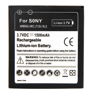 BA750 Li-ion Battery Replacement for Sony Ericsson Xperia Arc X12 / Xperia Arc S LT18i