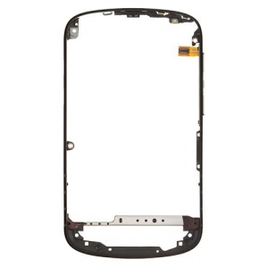 Middle Frame Bezel Housing with Side Button Flex Cable Replacement for BlackBerry Q10 OEM