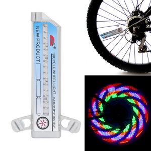 Cycling Bike Bicycle Wheel Light 16 LED Light 4 Colors with 30 Kinds Change