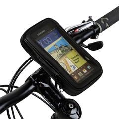 Waterproof Motorcycle Bike Handlebar Mount Holder 5.3" for Samsung Galaxy Note I9220 I717