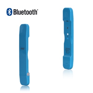 iPega Radiation Proof Bluetooth Handset for iPhone 4 4S HTC Samsung Mobile Phone - Blue