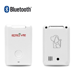 Rtrivr 2-in-1 Bluetooth RSC Remote Camera Shutter Control w/ Anti Lost Alarm for Android Smartphones - White