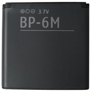 Cell Phone BP-6M Battery for Nokia N73 N77 N93 9300 6288 6280 6234 6233 6151 3250