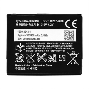 920mAh BST-39 Battery Replacement for Sony Ericsson T707 W380i W508 W910i Z555i