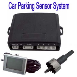 Useful Car Parking Sensor Alarm System with LCD Display
