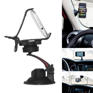 Swivel Clip Style Car Stand Mount Holder for iPhone Mobile PDA GPS PSP XWJ-13HD