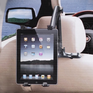 Car Pillow Clip Multi-Direction Holder Stand for iPad 1st 2nd 3rd 4th Gen Mini Samsung Galaxy Tab, 7 inch ~ 11 inch Tablets