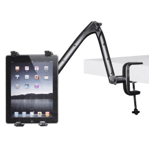 Desk Table Clip Multi-Direction Holder Stand for New iPad Samsung Galaxy Tab, 7 inch ~ 11 inch Tablets