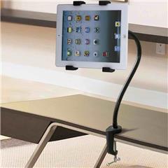 Full Rotating Metal Gooseneck Desktop Mount Holder for iPad and 7~10.1-inch Tablet PC