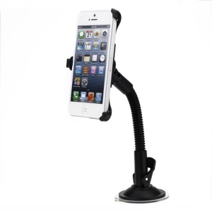 Goose Neck Car Windshield Mount Holder for iPhone 5