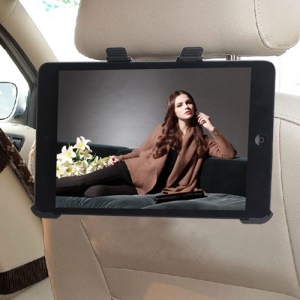 Black Car Seat Headrest Backrest Mount Holder for iPad Mini