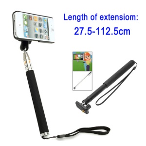 Multifunctional Hand Held 7 Section Self-shooting Mount Stand Z07-3 for iPhone 5 4S 4 Mobilephone Camera DV